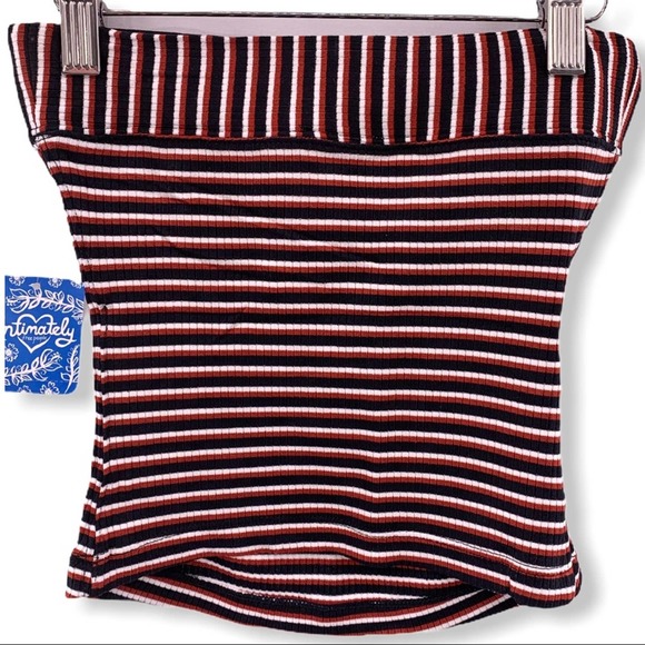 Free People stripe tube top XS new with tag - Picture 4 of 6